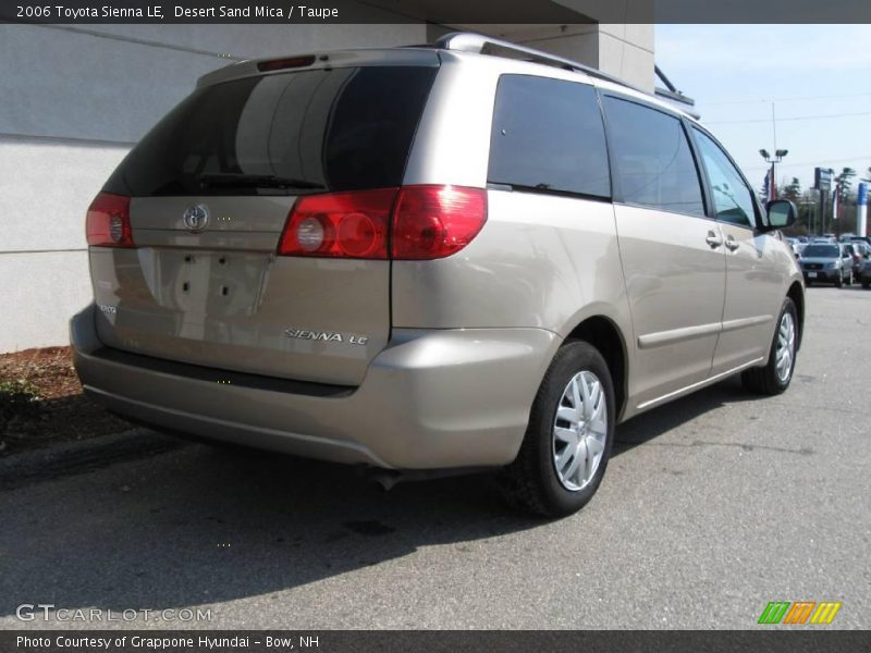 Desert Sand Mica / Taupe 2006 Toyota Sienna LE