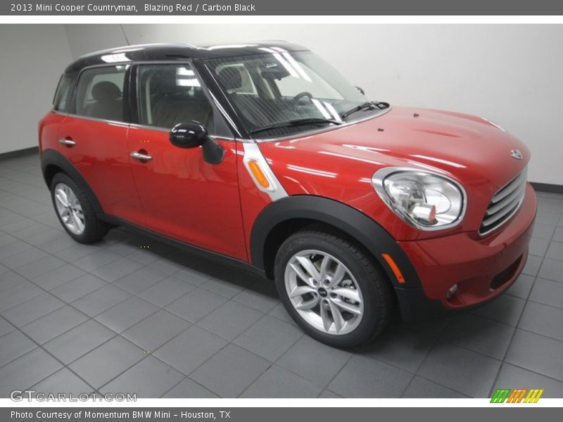 Blazing Red / Carbon Black 2013 Mini Cooper Countryman