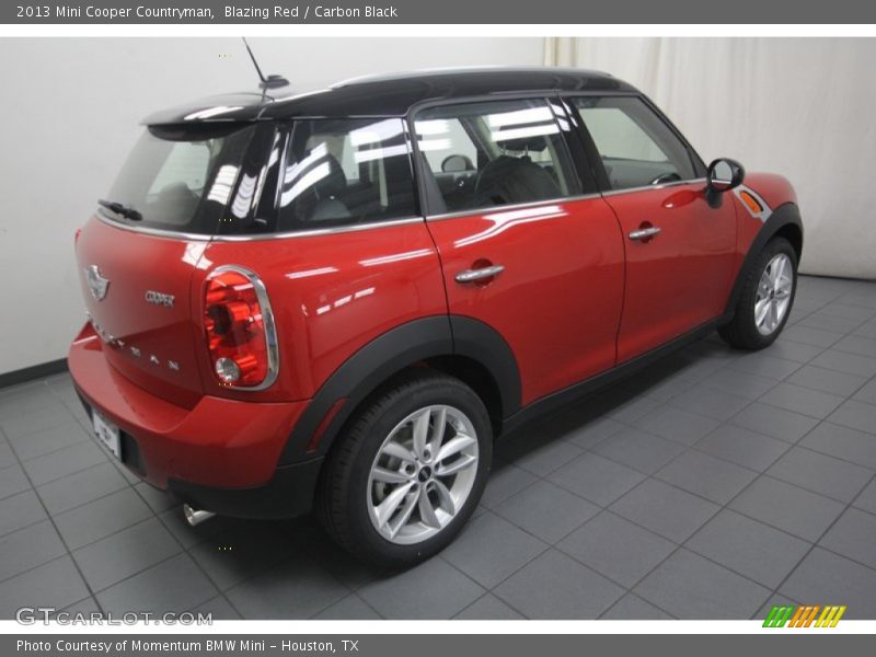 Blazing Red / Carbon Black 2013 Mini Cooper Countryman