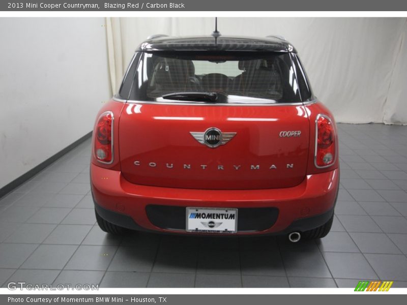 Blazing Red / Carbon Black 2013 Mini Cooper Countryman