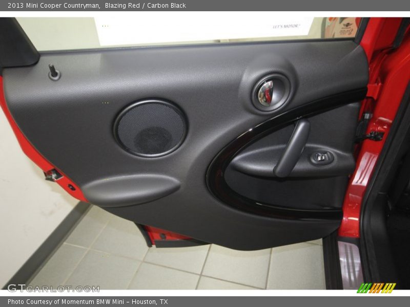 Blazing Red / Carbon Black 2013 Mini Cooper Countryman