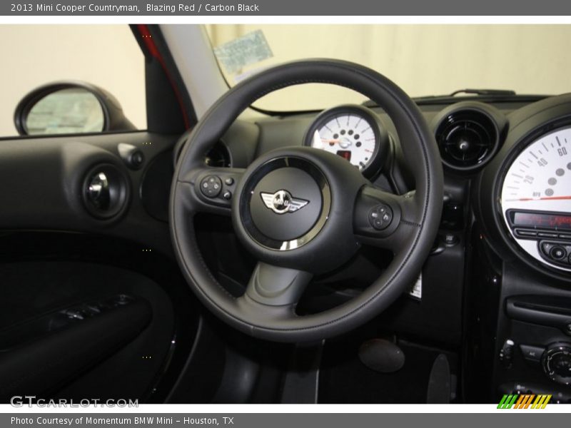 Blazing Red / Carbon Black 2013 Mini Cooper Countryman