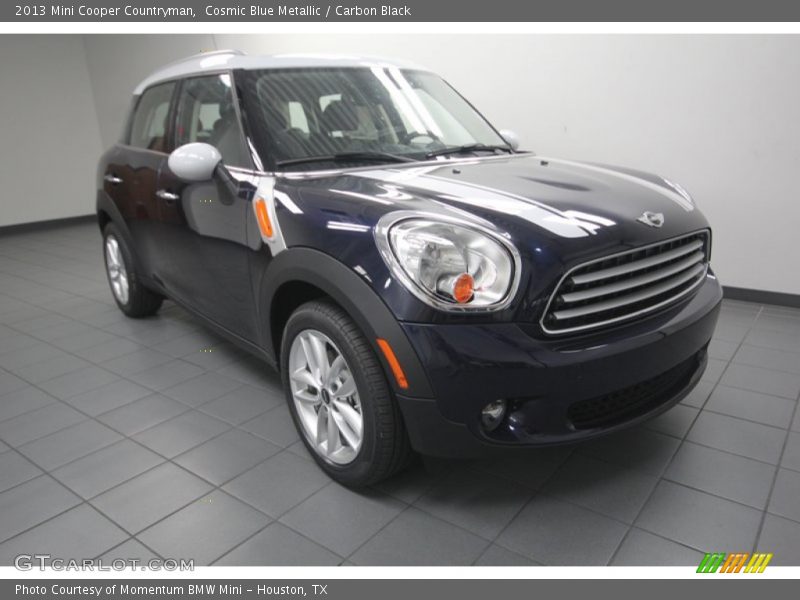 Cosmic Blue Metallic / Carbon Black 2013 Mini Cooper Countryman