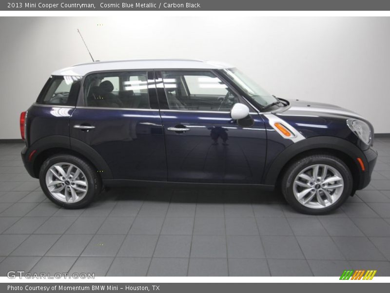 Cosmic Blue Metallic / Carbon Black 2013 Mini Cooper Countryman