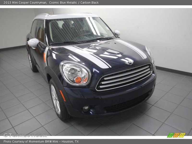 Cosmic Blue Metallic / Carbon Black 2013 Mini Cooper Countryman