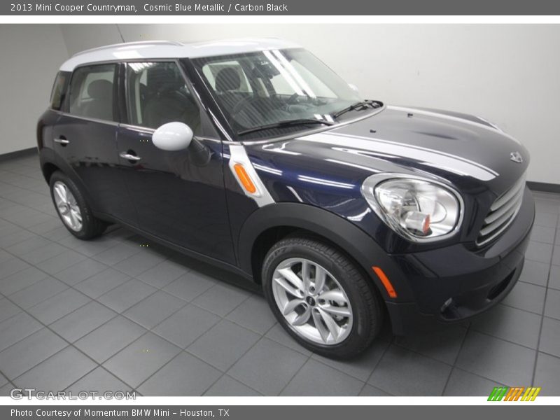 Cosmic Blue Metallic / Carbon Black 2013 Mini Cooper Countryman