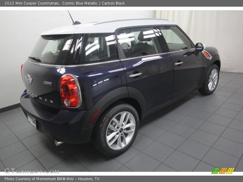 Cosmic Blue Metallic / Carbon Black 2013 Mini Cooper Countryman