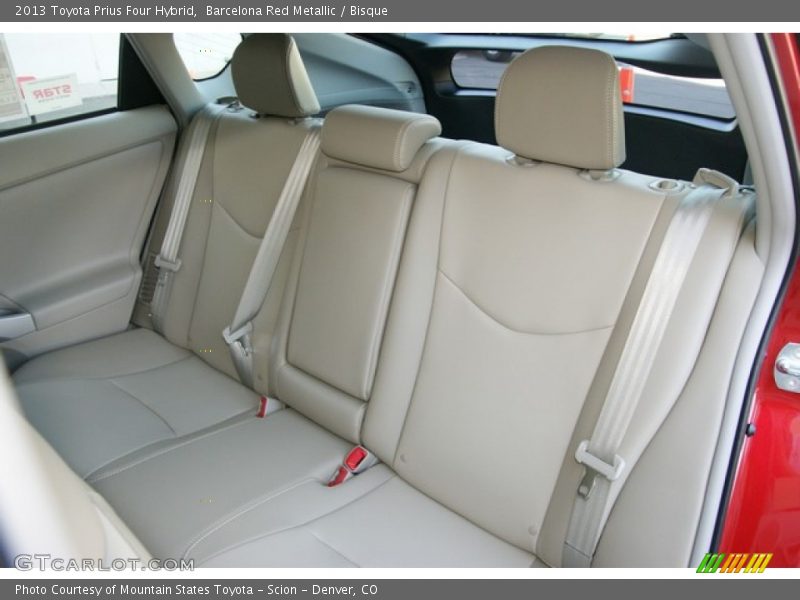 Barcelona Red Metallic / Bisque 2013 Toyota Prius Four Hybrid