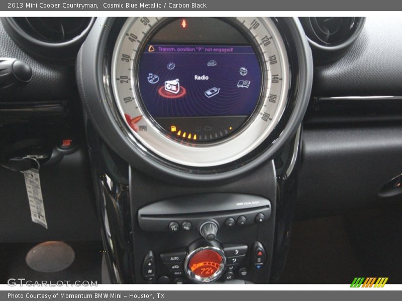 Cosmic Blue Metallic / Carbon Black 2013 Mini Cooper Countryman