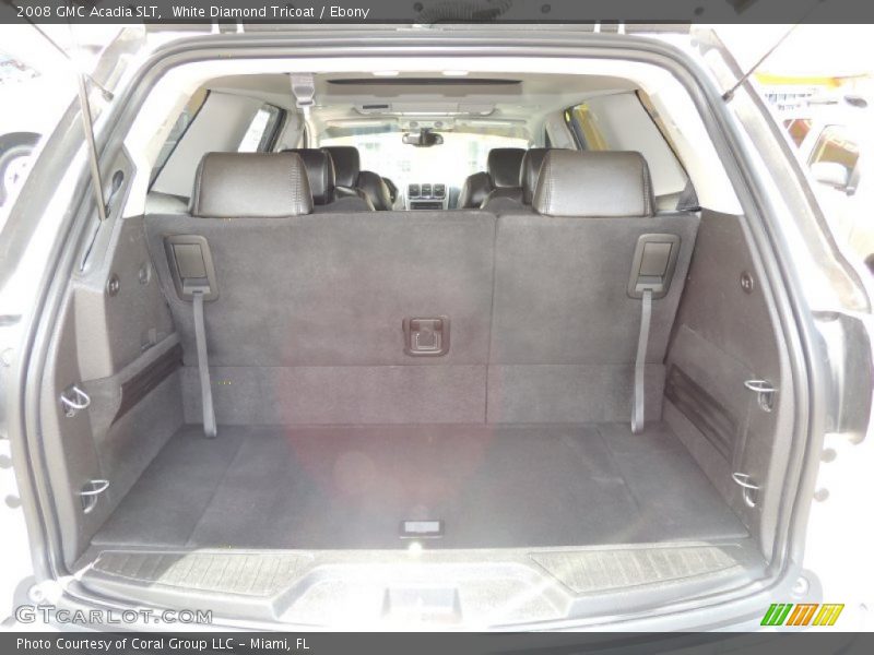 White Diamond Tricoat / Ebony 2008 GMC Acadia SLT
