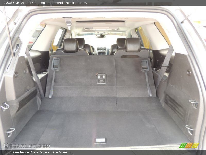 White Diamond Tricoat / Ebony 2008 GMC Acadia SLT