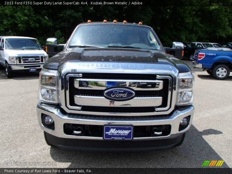 Kodiak Brown Metallic / Adobe 2013 Ford F350 Super Duty Lariat SuperCab 4x4