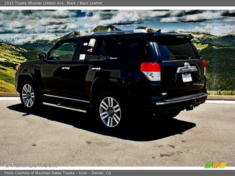 Black / Black Leather 2013 Toyota 4Runner Limited 4x4