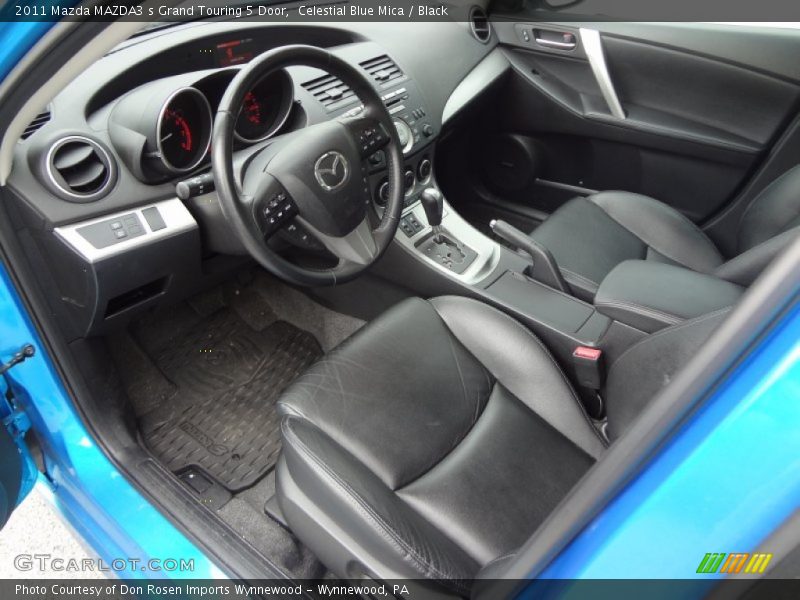 Black Interior - 2011 MAZDA3 s Grand Touring 5 Door 