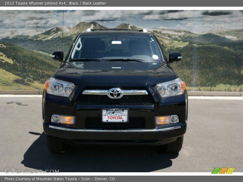 Black / Black Leather 2013 Toyota 4Runner Limited 4x4