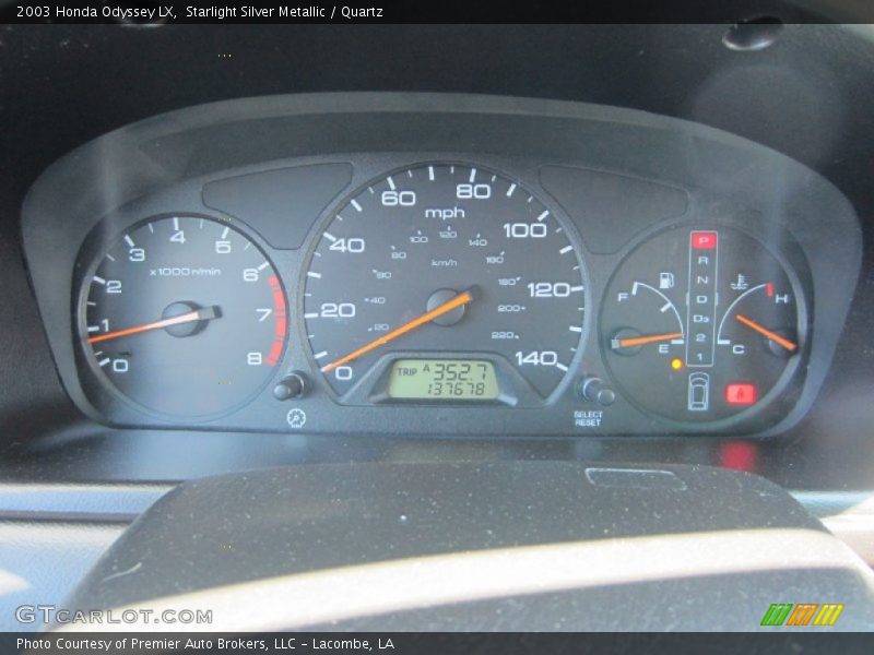 Starlight Silver Metallic / Quartz 2003 Honda Odyssey LX