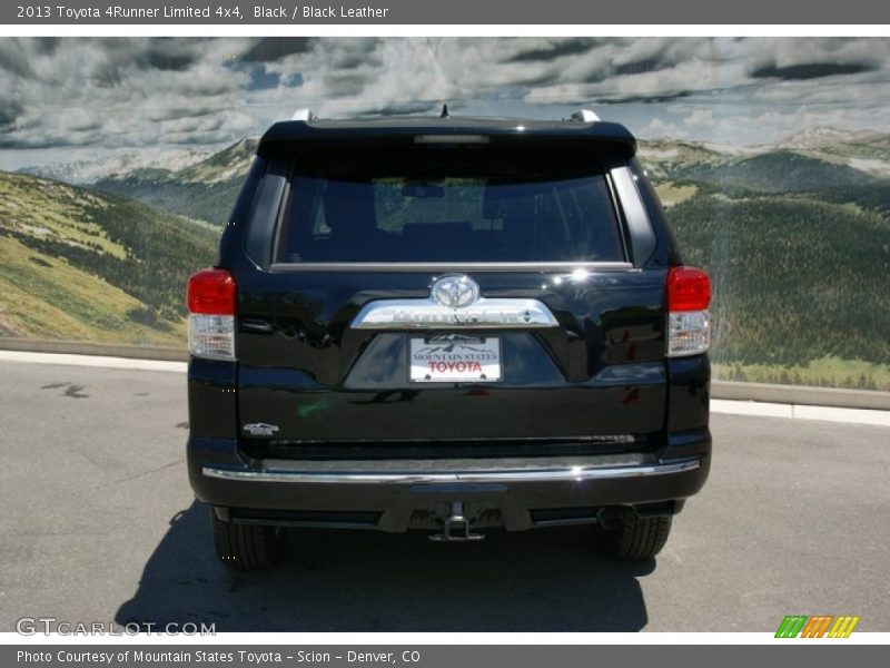 Black / Black Leather 2013 Toyota 4Runner Limited 4x4