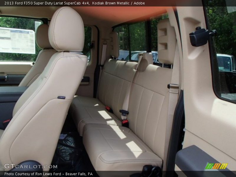 Kodiak Brown Metallic / Adobe 2013 Ford F350 Super Duty Lariat SuperCab 4x4