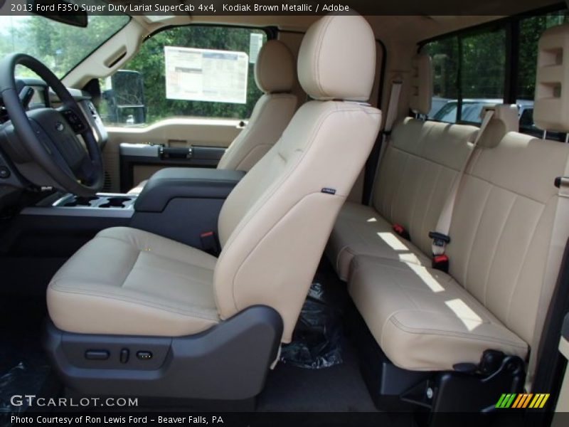 Kodiak Brown Metallic / Adobe 2013 Ford F350 Super Duty Lariat SuperCab 4x4