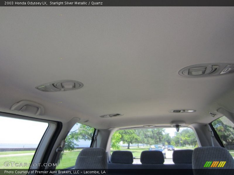 Starlight Silver Metallic / Quartz 2003 Honda Odyssey LX