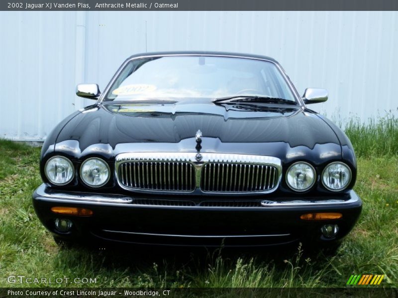 Anthracite Metallic / Oatmeal 2002 Jaguar XJ Vanden Plas