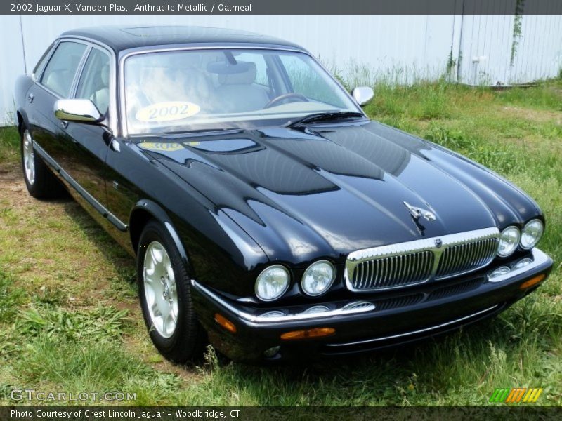Anthracite Metallic / Oatmeal 2002 Jaguar XJ Vanden Plas