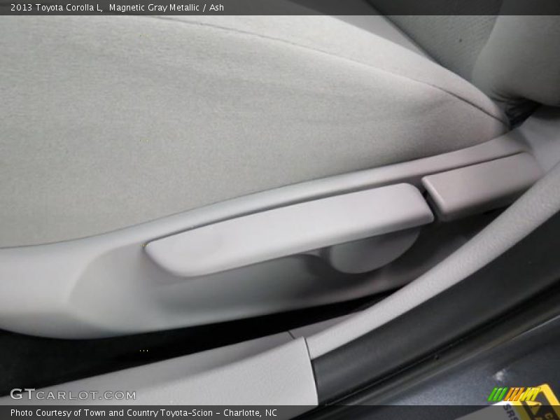 Magnetic Gray Metallic / Ash 2013 Toyota Corolla L