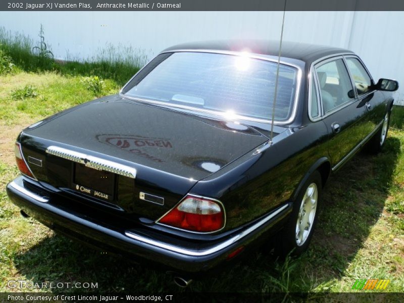 Anthracite Metallic / Oatmeal 2002 Jaguar XJ Vanden Plas
