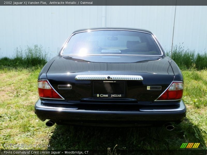 Anthracite Metallic / Oatmeal 2002 Jaguar XJ Vanden Plas