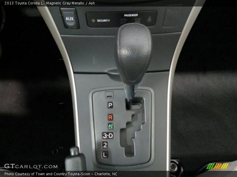 Magnetic Gray Metallic / Ash 2013 Toyota Corolla L