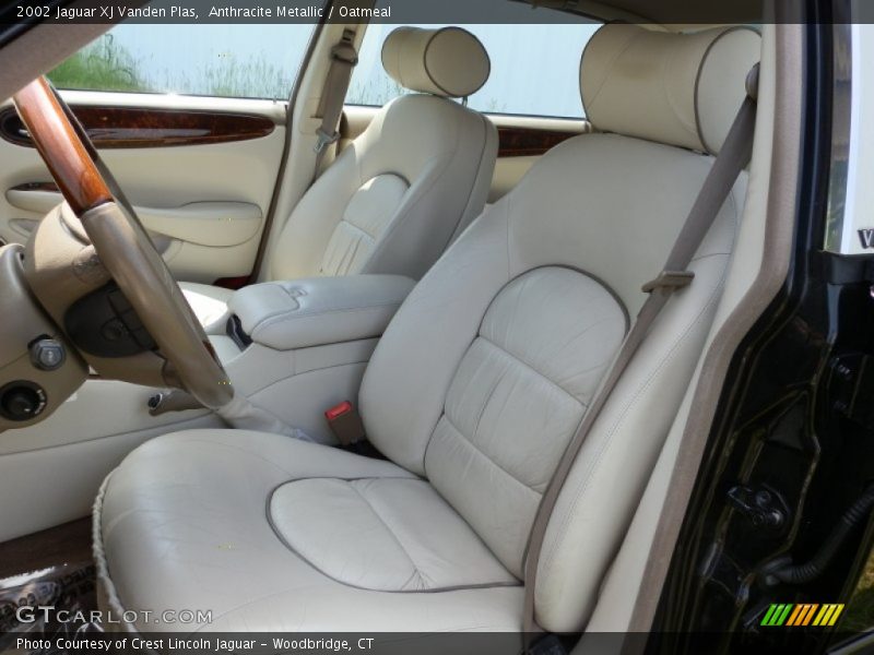 Anthracite Metallic / Oatmeal 2002 Jaguar XJ Vanden Plas