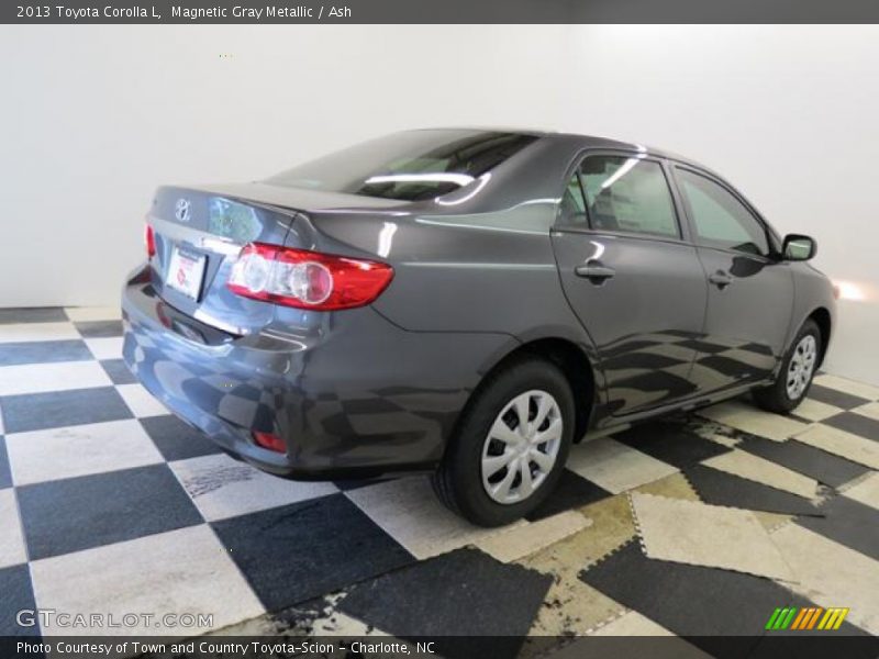 Magnetic Gray Metallic / Ash 2013 Toyota Corolla L