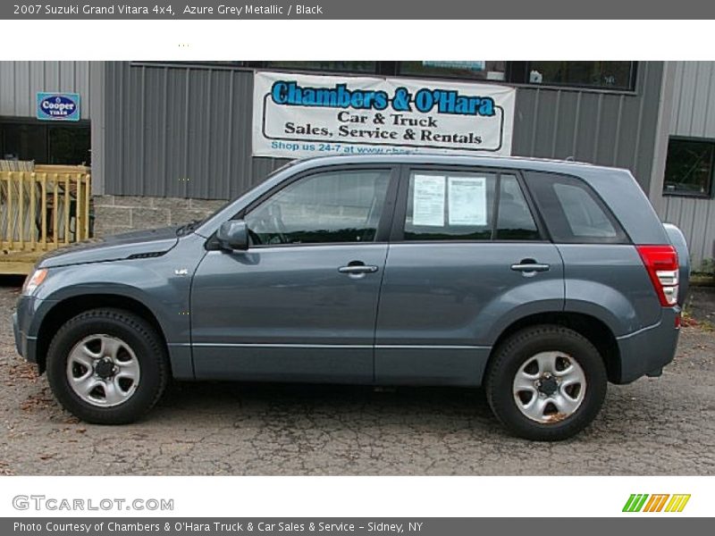 Azure Grey Metallic / Black 2007 Suzuki Grand Vitara 4x4