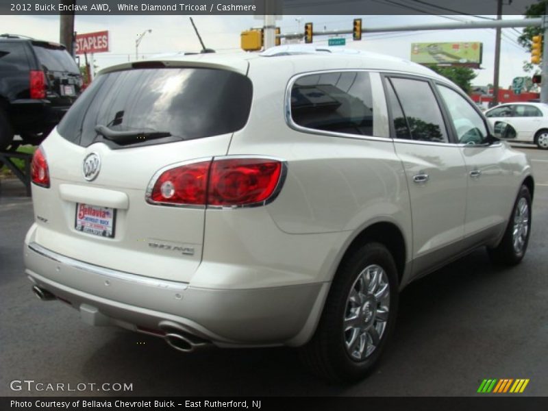 White Diamond Tricoat / Cashmere 2012 Buick Enclave AWD