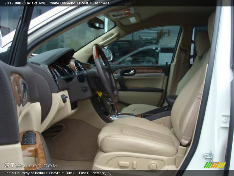 White Diamond Tricoat / Cashmere 2012 Buick Enclave AWD
