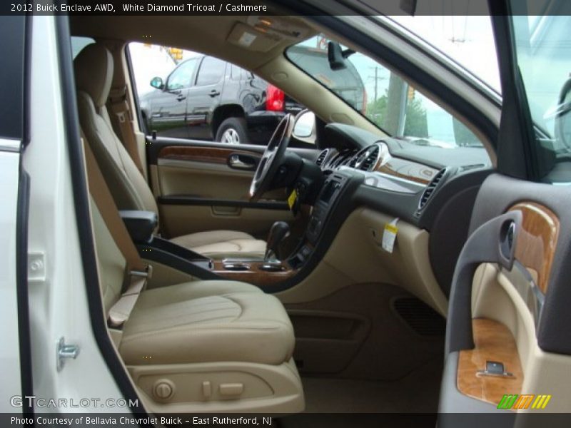 White Diamond Tricoat / Cashmere 2012 Buick Enclave AWD