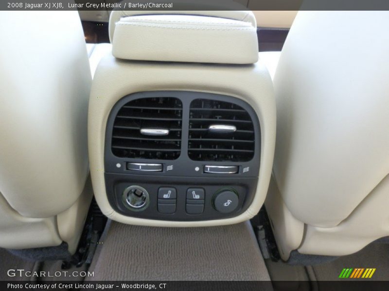 Lunar Grey Metallic / Barley/Charcoal 2008 Jaguar XJ XJ8