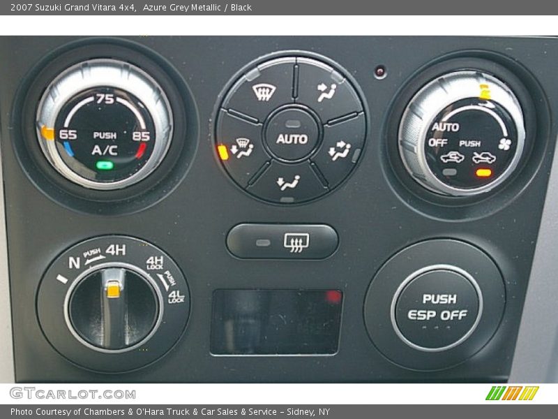 Azure Grey Metallic / Black 2007 Suzuki Grand Vitara 4x4