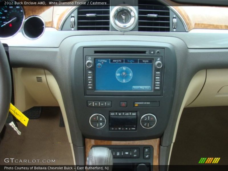White Diamond Tricoat / Cashmere 2012 Buick Enclave AWD
