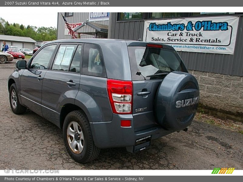 Azure Grey Metallic / Black 2007 Suzuki Grand Vitara 4x4