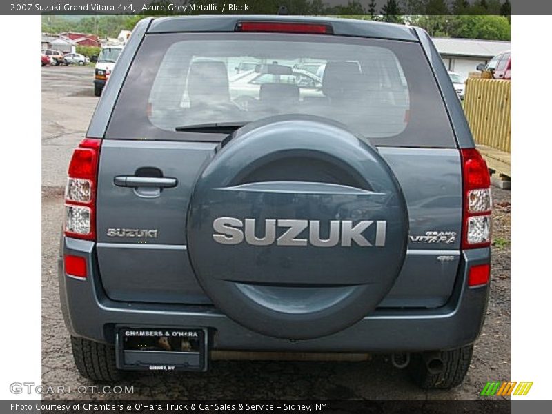 Azure Grey Metallic / Black 2007 Suzuki Grand Vitara 4x4