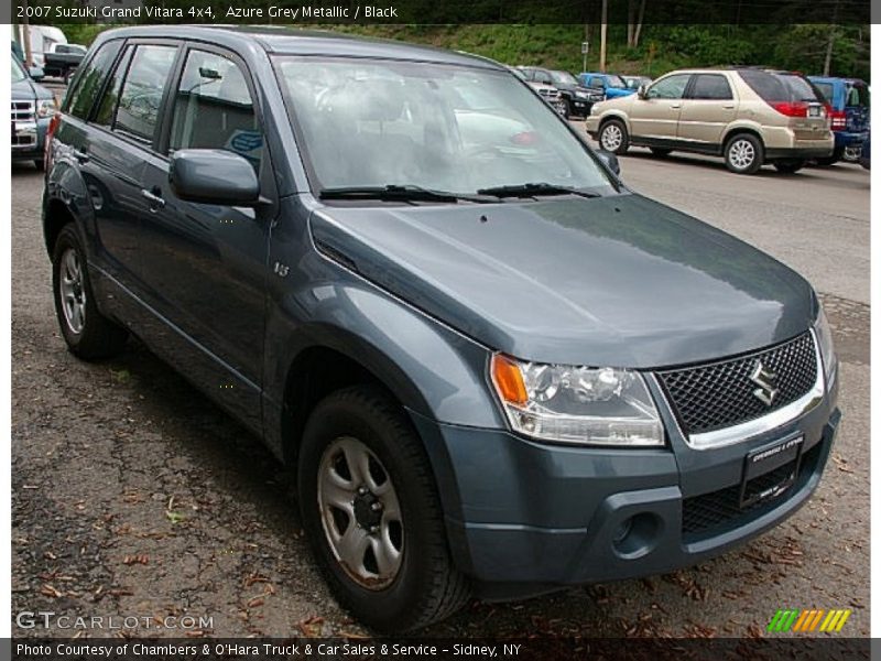 Azure Grey Metallic / Black 2007 Suzuki Grand Vitara 4x4