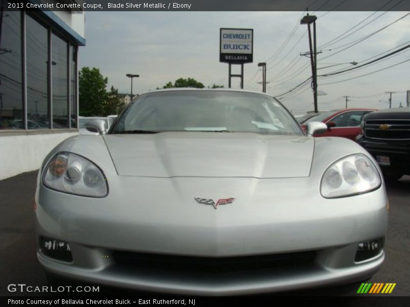Blade Silver Metallic / Ebony 2013 Chevrolet Corvette Coupe