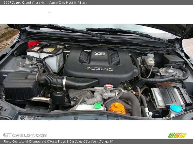 Azure Grey Metallic / Black 2007 Suzuki Grand Vitara 4x4