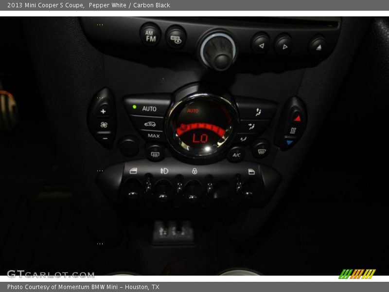 Pepper White / Carbon Black 2013 Mini Cooper S Coupe