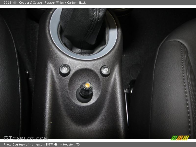 Pepper White / Carbon Black 2013 Mini Cooper S Coupe