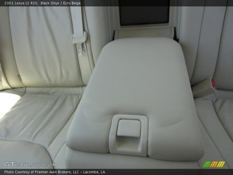 Black Onyx / Ecru Beige 2001 Lexus LS 430