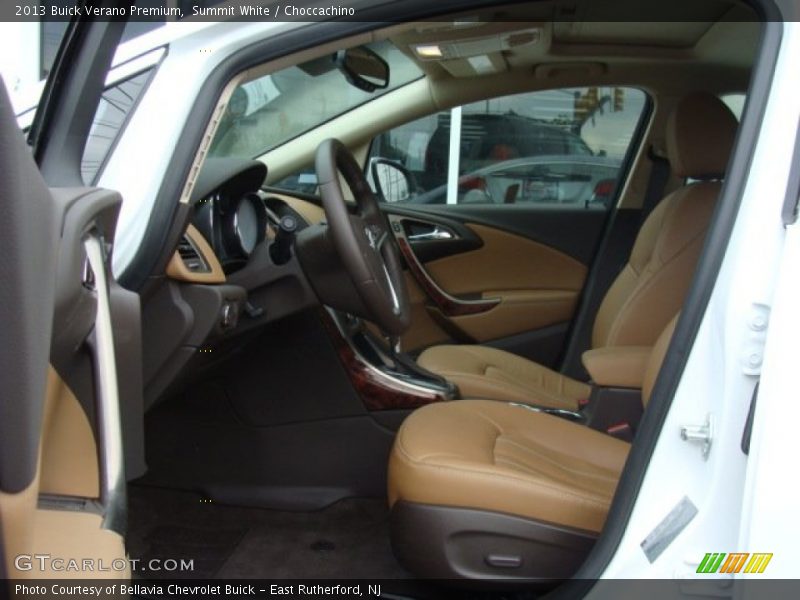 Summit White / Choccachino 2013 Buick Verano Premium