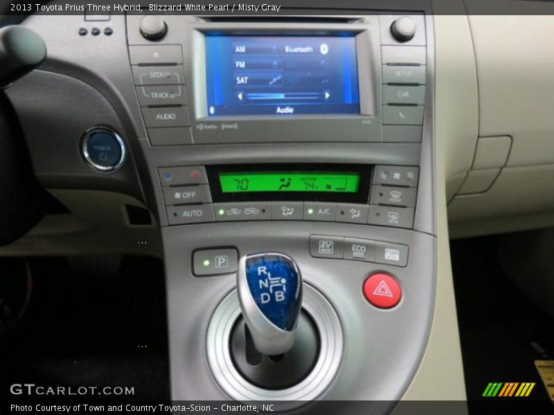 Controls of 2013 Prius Three Hybrid