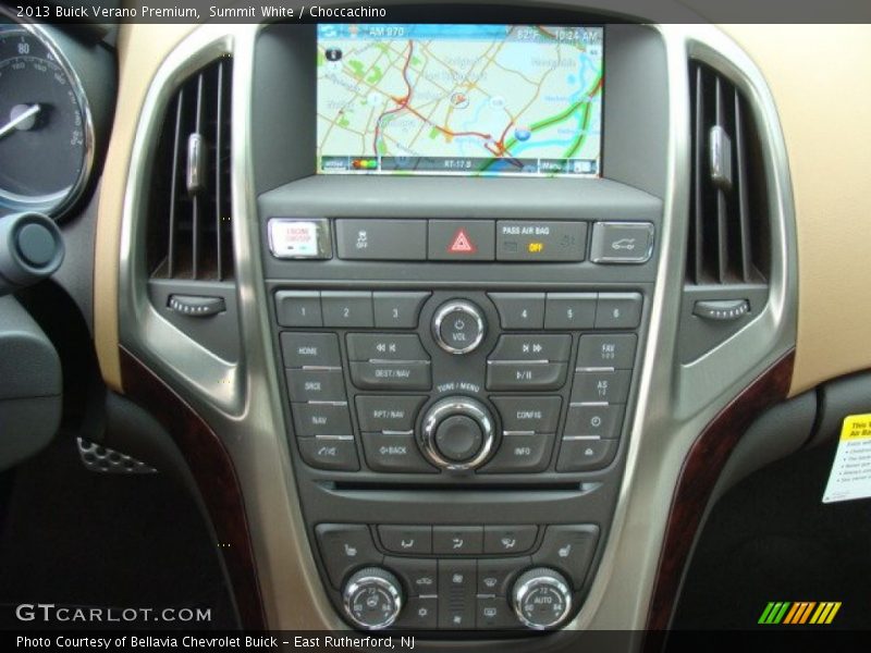 Summit White / Choccachino 2013 Buick Verano Premium